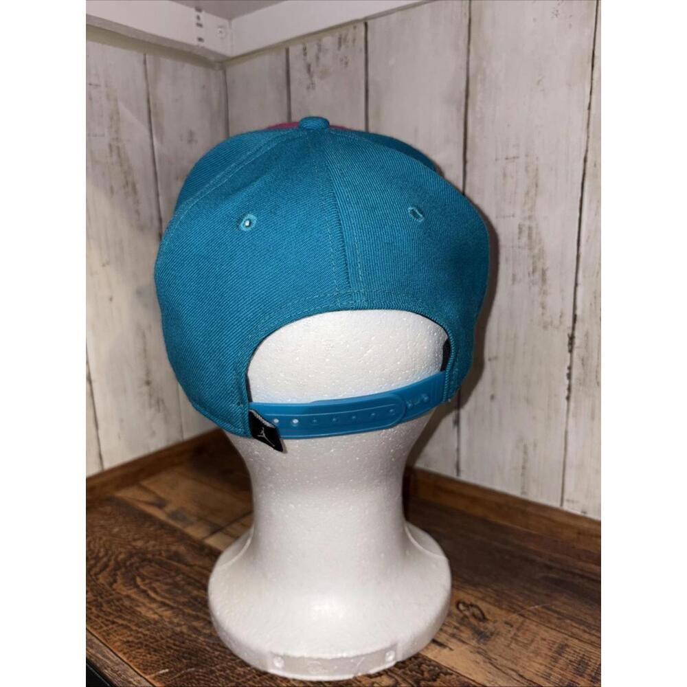 Air Jordan Jumpman Hat Snapback Cap Fusion Pink Tropical Teal - Picture 3 of 7